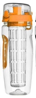 32Oz Fruit Infusing Infuser Water Bottle Water Fruit Bottle BPA Free Plastic Sport Fruit Infuser Water Bottles With Infuser Juice Shaker Drink Bottle Of Water - Image 17