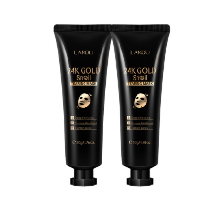Gold Foil Snail Tear-Off Mask Hydrating - Image 13