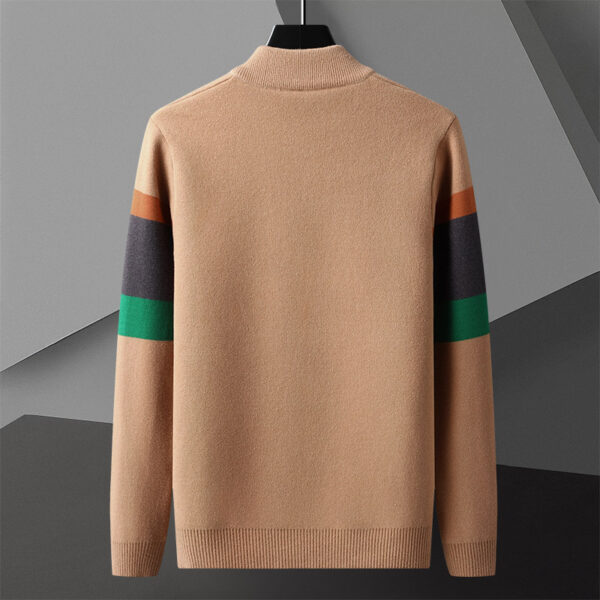 Mens Knitted Cardigan Sweater Jacket For Spring And Autumn Coats - Image 3