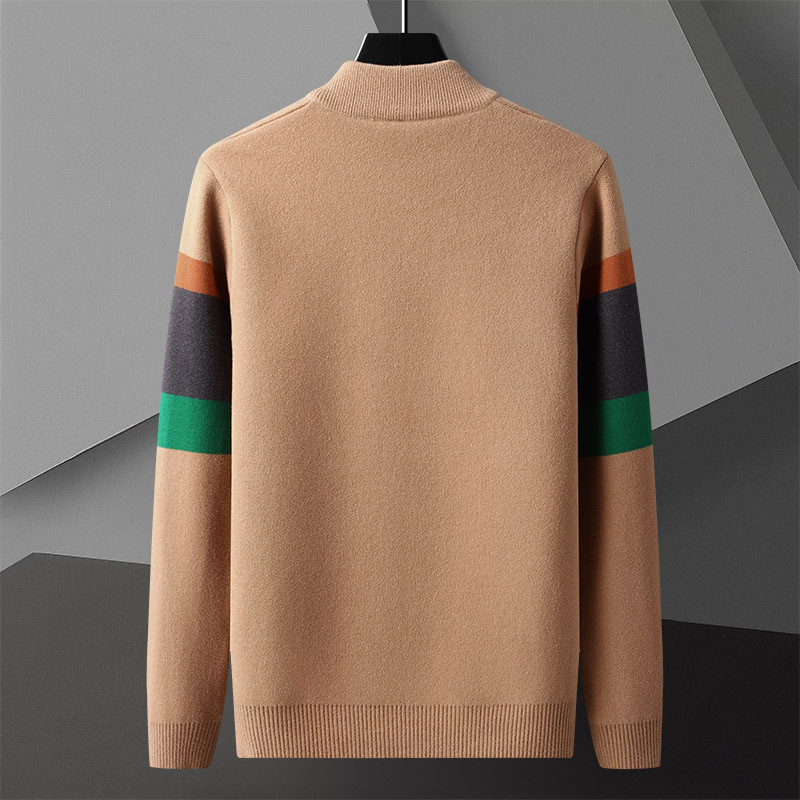 Mens Knitted Cardigan Sweater Jacket For Spring And Autumn Coats - Image 3