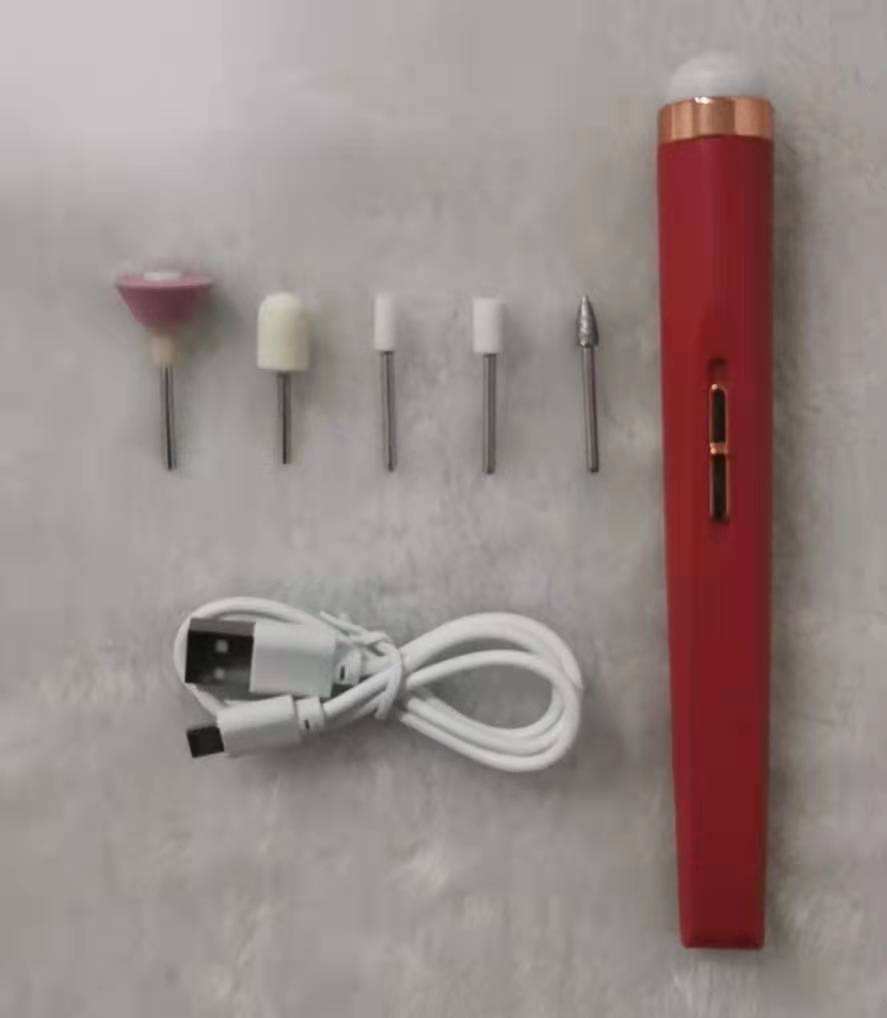 5in1 Manicure Machine Set Electric Nail Drill Polisher Cordless USB Rechargeable With LED Cutters Mill For Manicure Pedicure Accessor - Image 22