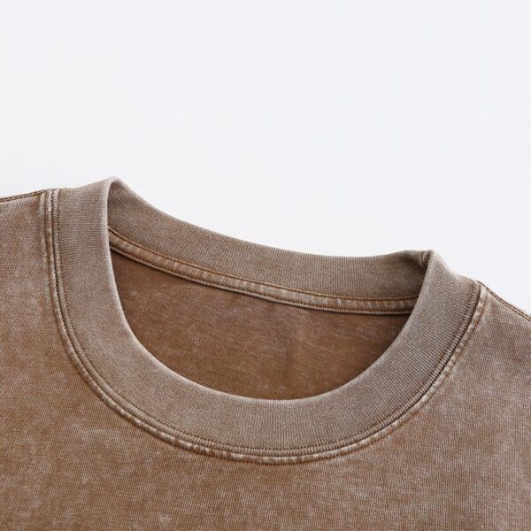 American-style Stir-fried Snowflake Batik Crewneck Short Sleeves - Image 14