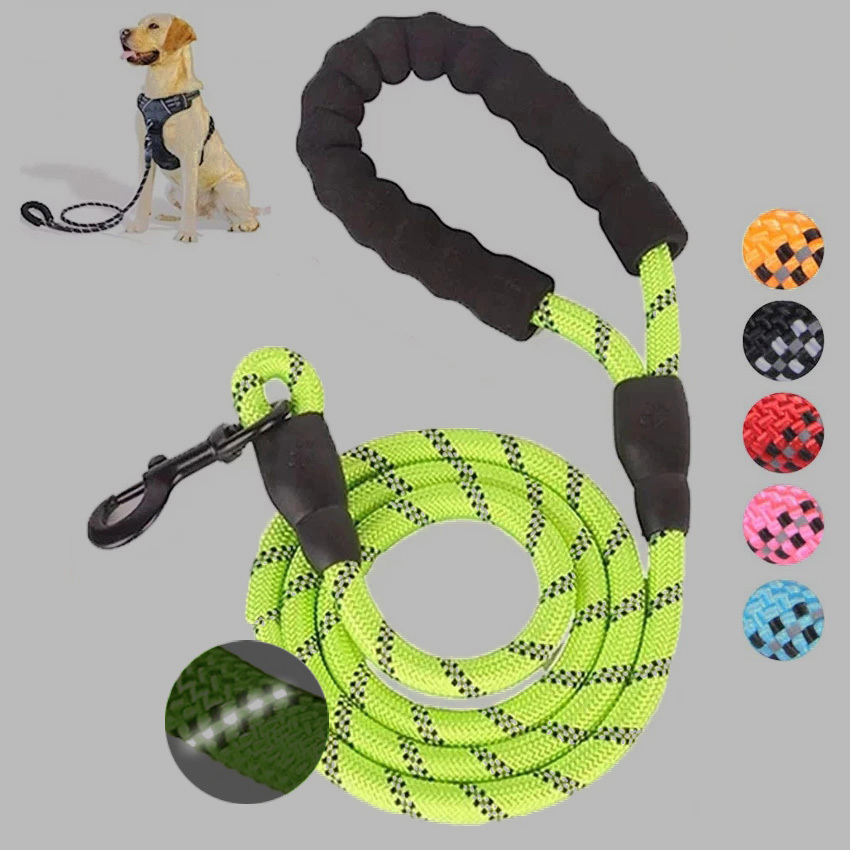 Small Medium Sized Pet Dog Luminous Leash Chain Puppies - Image 1