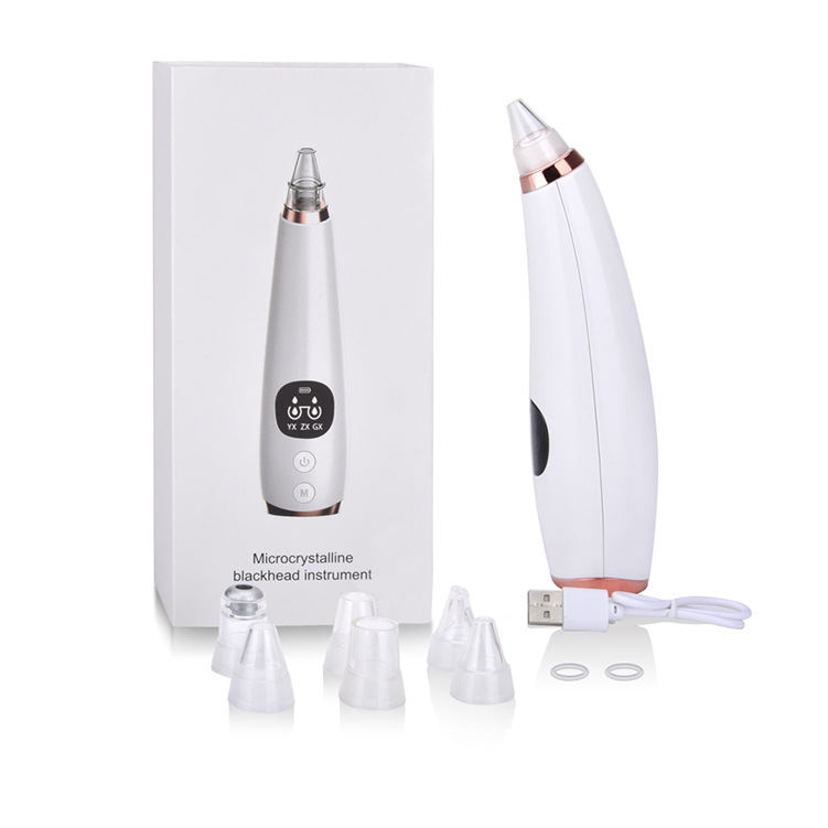 Blackhead Instrument Electric Suction Facial Washing Instrument Beauty Acne Cleaning Blackhead Suction Instrument - Image 11