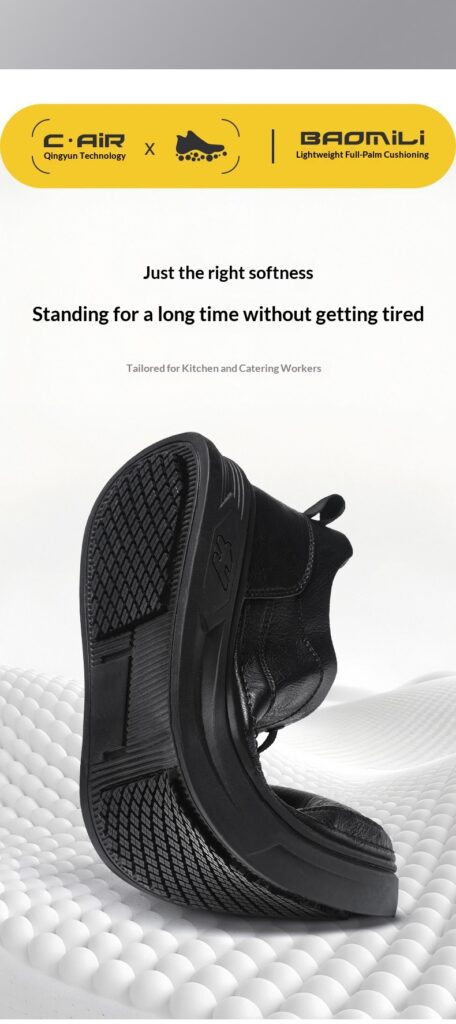 Spring Non-Slip, Oil-Resistant, Comfortable Chef Work Shoes