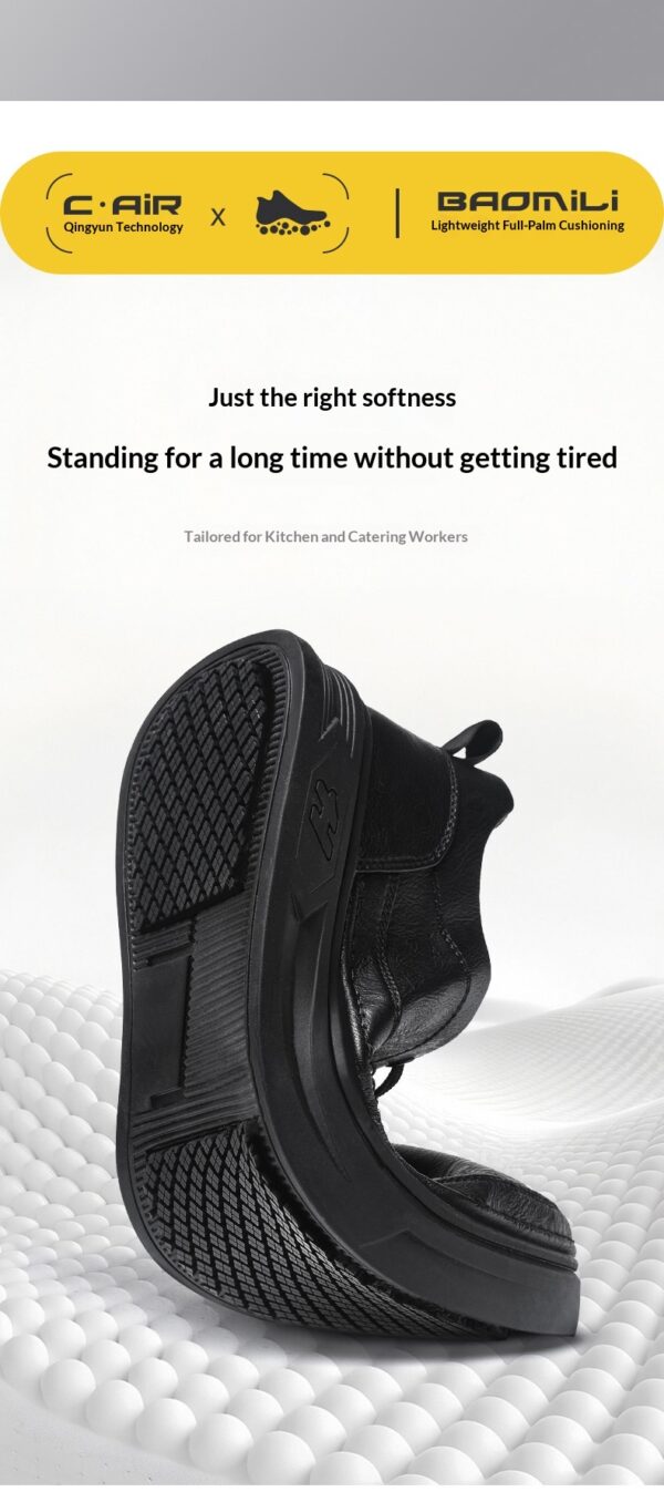 Spring Non-Slip, Oil-Resistant, Comfortable Chef Work Shoes - Image 19
