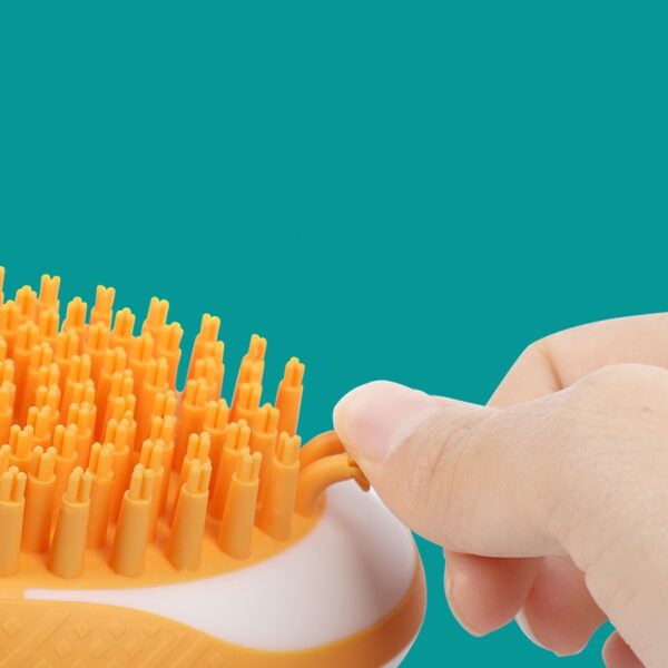 Dog Cat Bath Brush 2-in-1 Pet SPA Massage Comb Soft Silicone Pets Shower Hair Grooming Cmob Dog Cleaning Tool Pet Products - Image 15