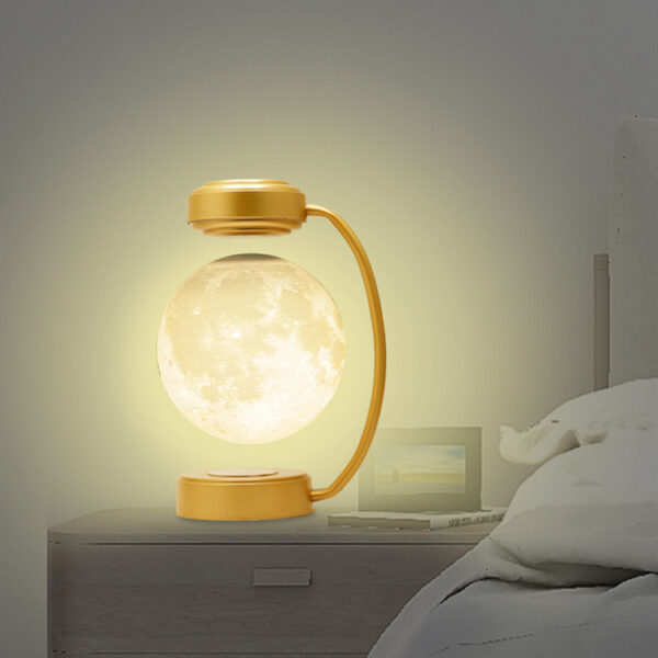 3D LED Moon Night Light Wireless Magnetic Levitating Rotating Floating Ball Lamp For School Office Bookshop Home Decoration - Image 15