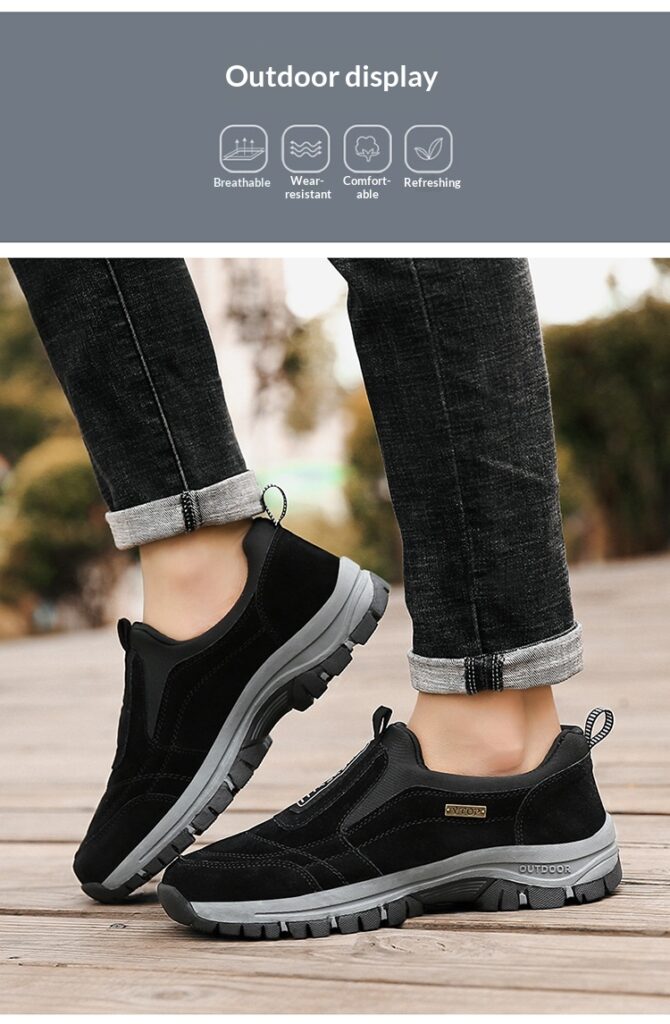 Men's Casual Walking Shoes For Middle-aged And Elderly