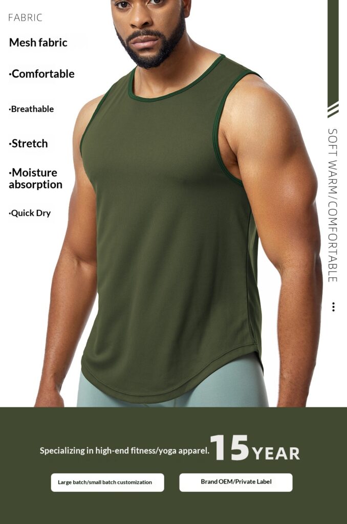 Men's Quick-Drying Sports Vest Fitness Apparel