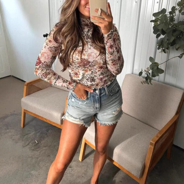 Autumn New Pullover Turtleneck Long-Sleeve Top Womens Fashion