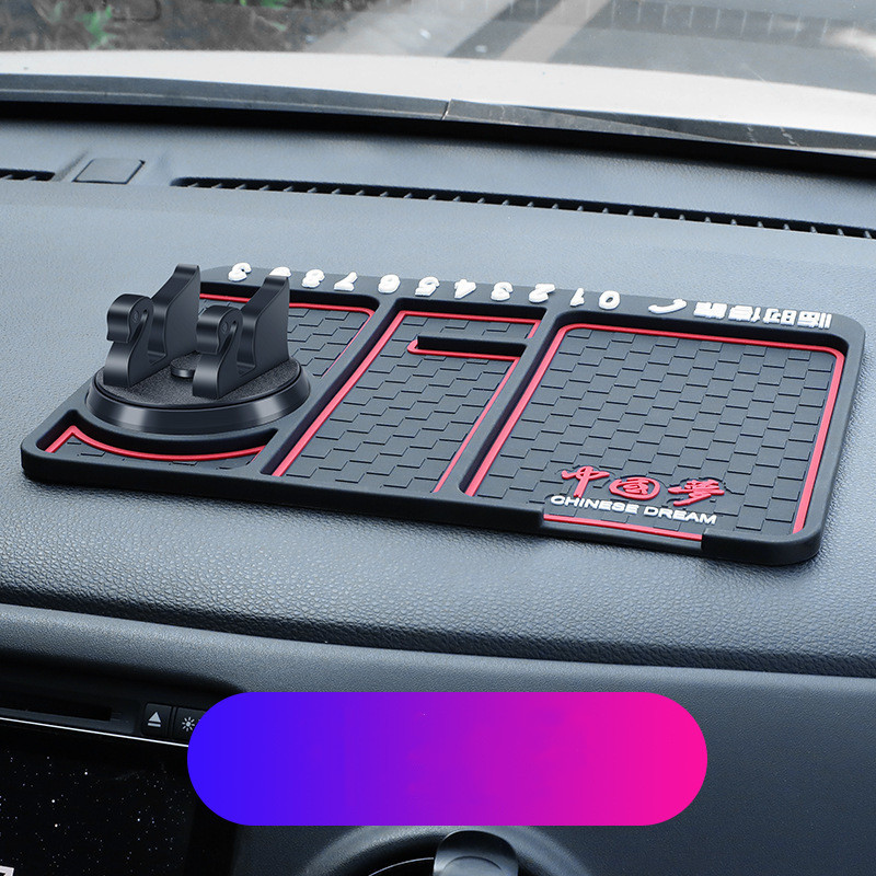 Non-Slip Car Phone Pad For 4-in-1 Car Parking Number Card Anti-Slip Mat Auto Phone Holder Sticky Anti Slide Dash Phone Mount - Image 17