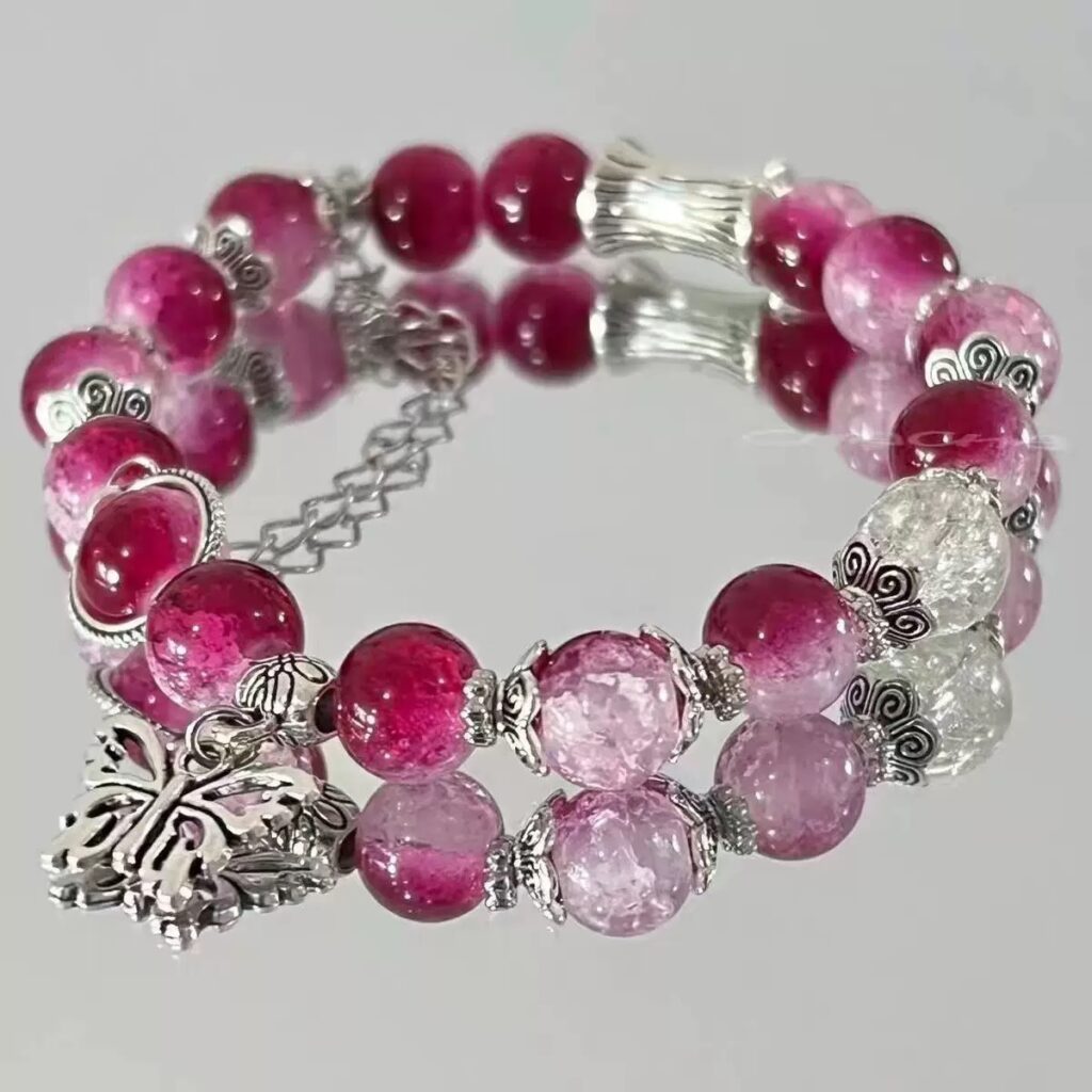 Street-stall Trendy Bracelet Non-repeating Styles Ultra-fairy DIY Glass-bead Design