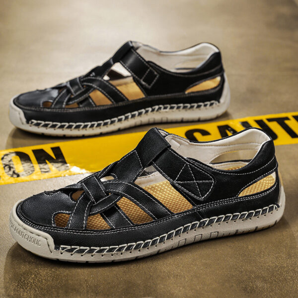 New Roman-style Flat Woven Soft-soled Lightweight - Image 7