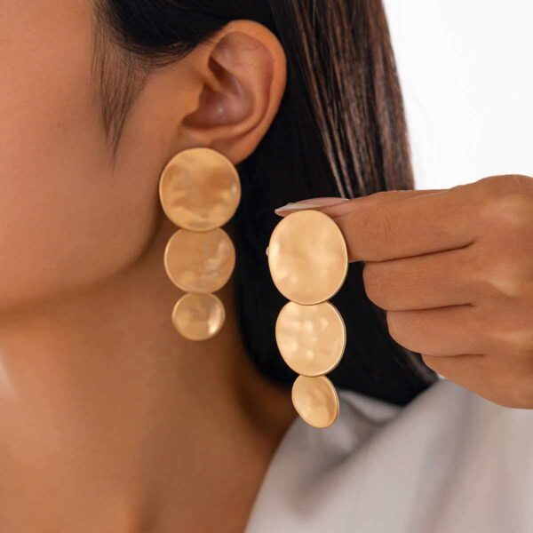 High-end Fashionable Versatile Geometric Minimalist Earrings For Women