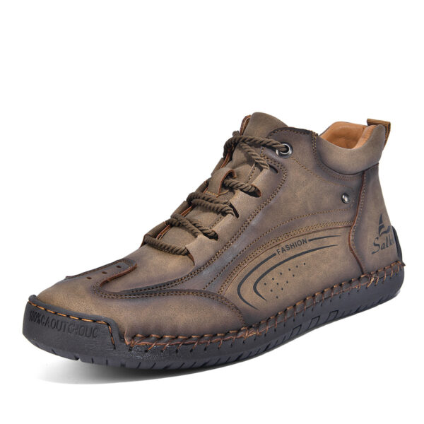 Plus-size Mens Fashion With Hand-stitched Soles - Image 8