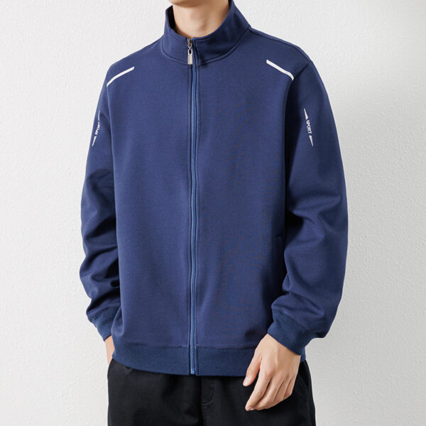 Men's Cardigan Jacket Sports Casual Top - Image 58