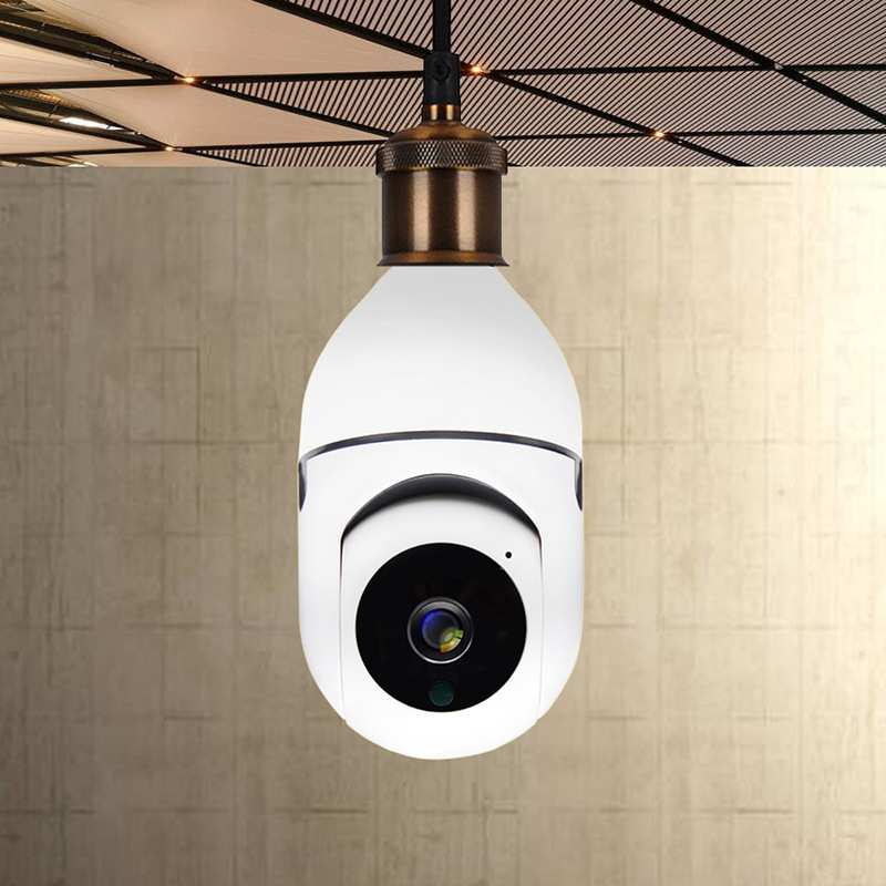 Bulb Shaking Head Machine Yilot APP Wireless WIFI Camera Home Security Monitoring - Image 1