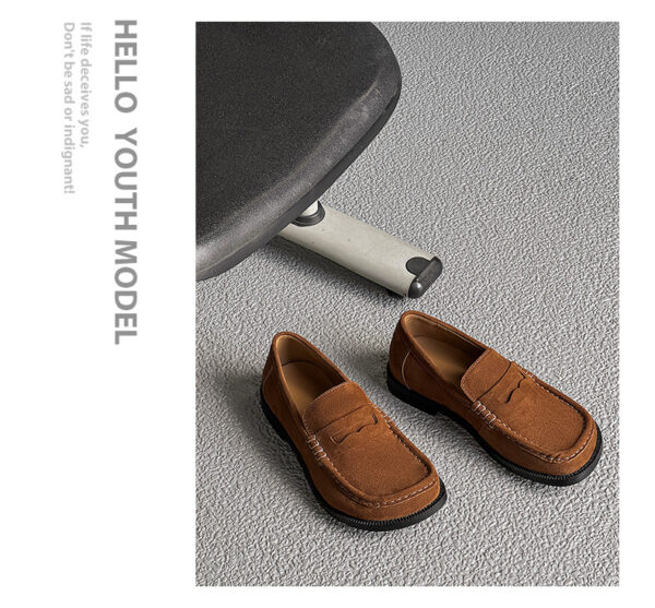 New Vintage Old Coin-style Loafers For Men - Image 7