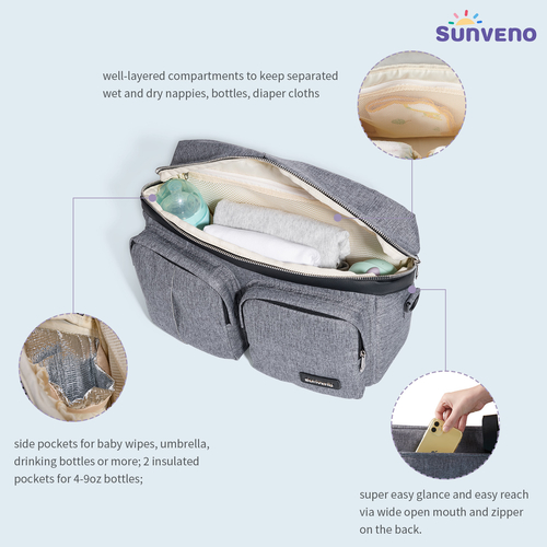 Stroller Organizer Caddy Bag - Image 4