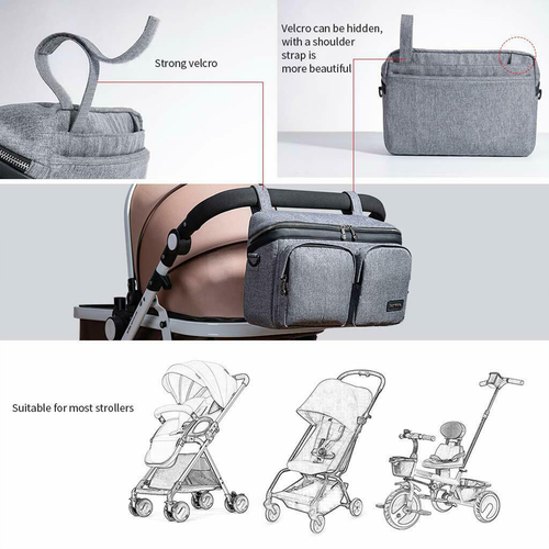 Stroller Organizer Caddy Bag - Image 6