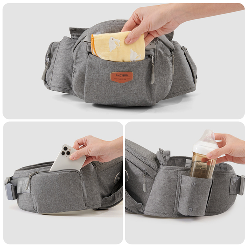 Ergonomic 3-in-1 Baby Carrier and Hipseat - Image 6