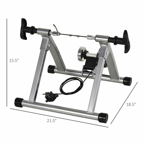 Soozier Indoor Magnetic Bike Bicycle Trainer Stand 5 Level Resistance - Image 6