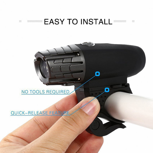 USB Rechargeable Head & Tail Light Set, 4 Modes, LED - Image 2