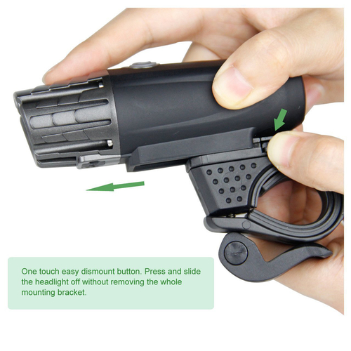 USB Rechargeable Head & Tail Light Set, 4 Modes, LED - Image 4