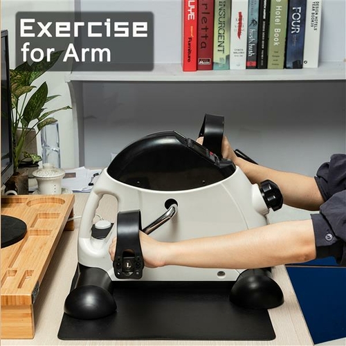 Mini Exercise Bike Portable Home Use Hands and Feet Trainer - Image 4
