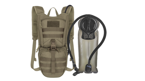 Tactical Hydration Backpack With 2.5L Bladder and Thermal Insulation