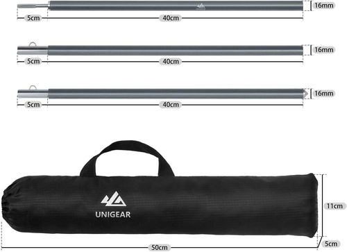 Adjustable Tent Pole - Set - Image 5