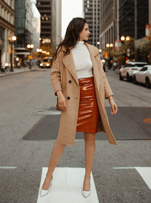 Serena Double Breasted Trench Coat - Image 3