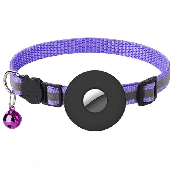 Airtag Pet Collar With Bell Reflective Adjustable Anti-lost Cat Dog Collar - Image 17