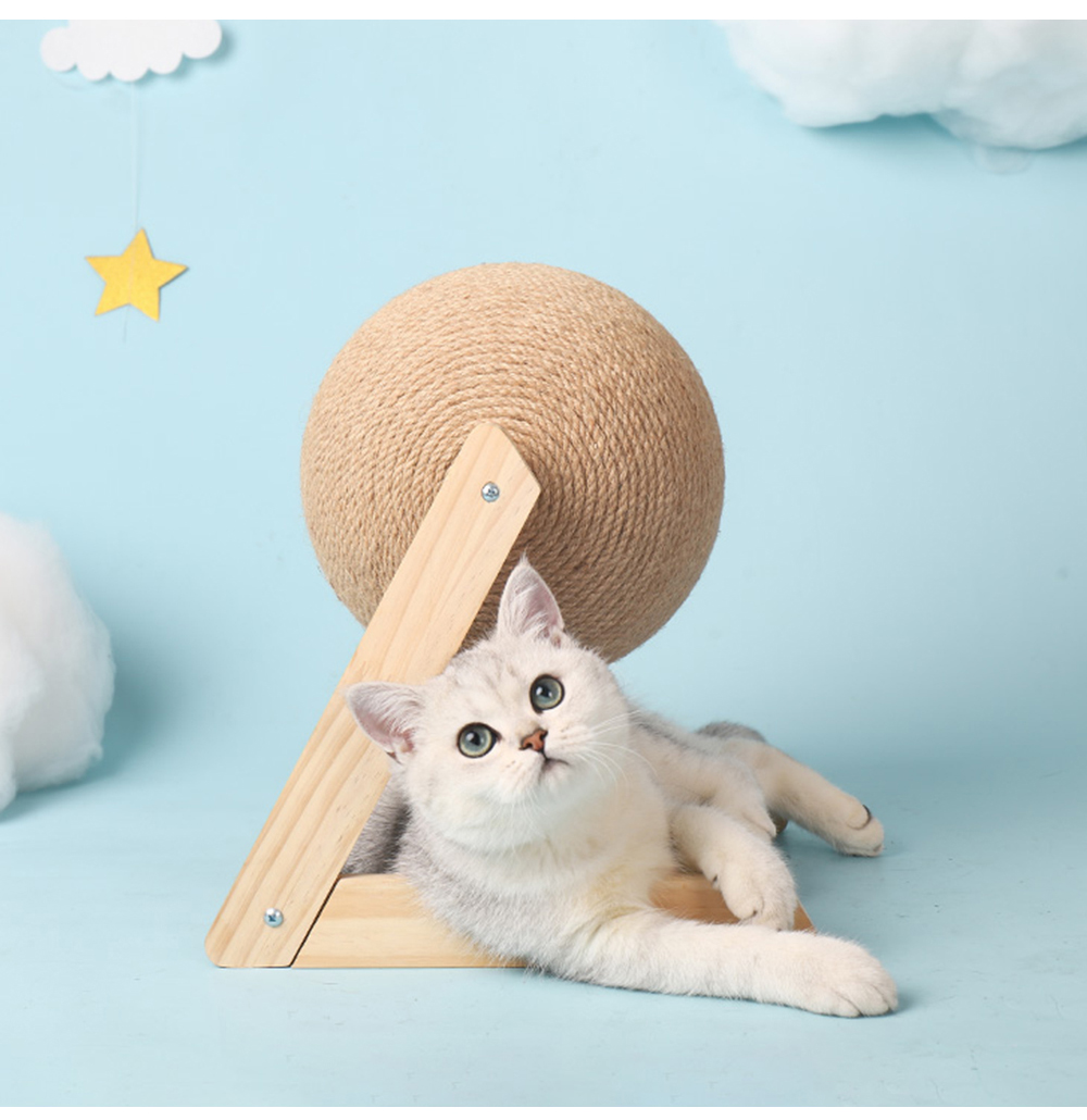 Professional Vertical Cat Toy Sisal Cat Catching Ball - Image 14