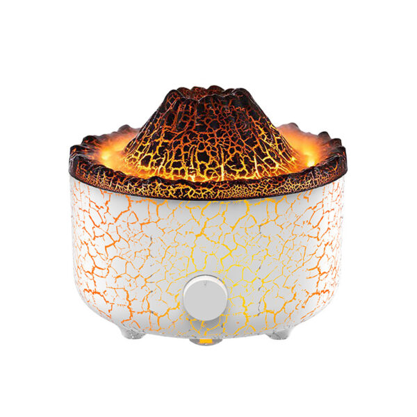 New Creative Volcano Humidifier Aromatherapy Machine Spray Jellyfish Air Flame Humidifier Diffuser - Image 25