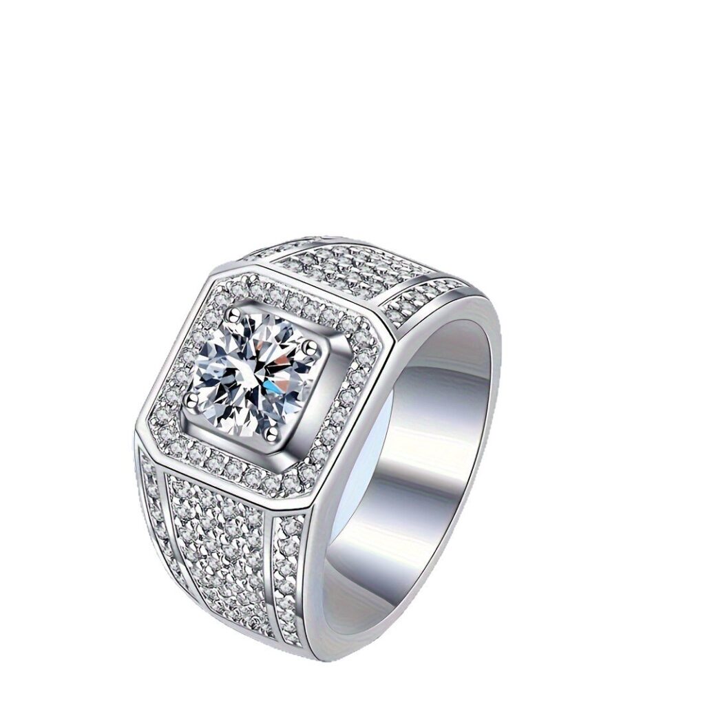 Baby's Breath Fashionable Couple Rings