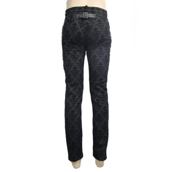 Men's Palace-Style Retro High-Waist Thick Casual Trousers - Image 4