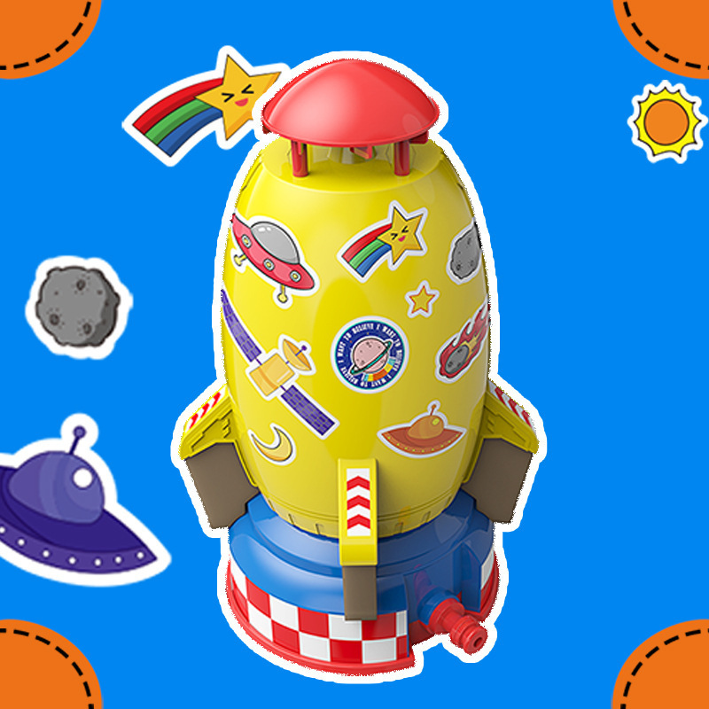 Rocket Launcher Toys Outdoor Rocket Water Pressure Lift Sprinkler Toy  Interaction In Garden Lawn Water Spray Toys For Kids Summer Gadgets - Image 38