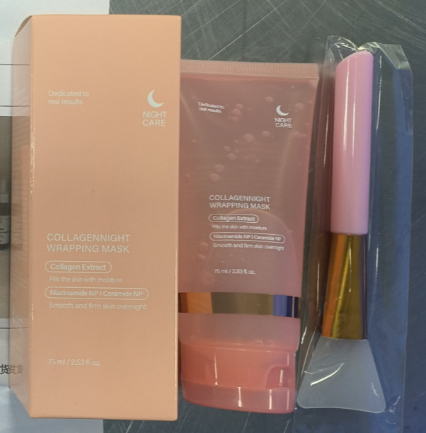 Face Night Mask Collagen Wrapping Mask Natural Ingredients Firming Elasticity & Hydration Anti-wrinkle For Skin Care - Image 17