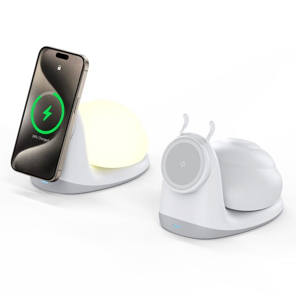 Snail Night Light Magnetic Wireless Charger - Image 12