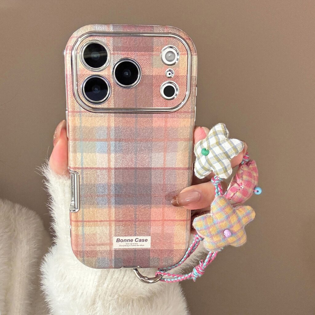 Fabric-Star Electroplated Shatter-Resistant Phone Case