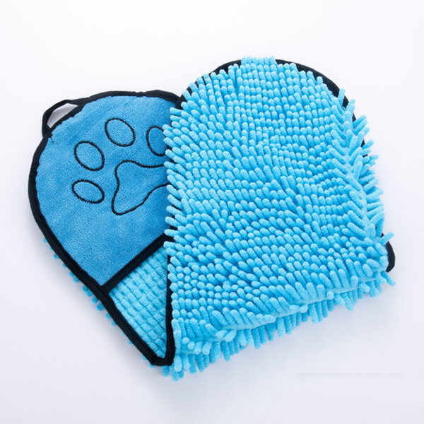 Dogs Cats Towels Super Absorbent Dog Bathrobe Microfiber Bath Towels Quick-Drying Cat Bath Towel For Pets Towel Dog Towels Pet Products - Image 4