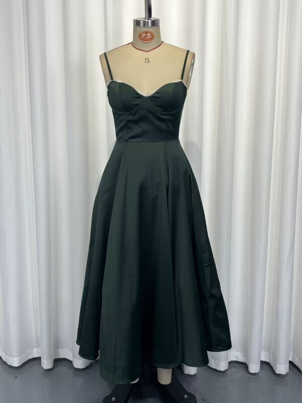 Women's Casual Lace-Patchwork Fishtail Dress - Image 13