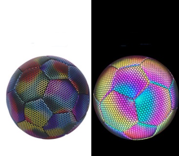 Machine Stitched Football Reflective Luminous Football - Image 7