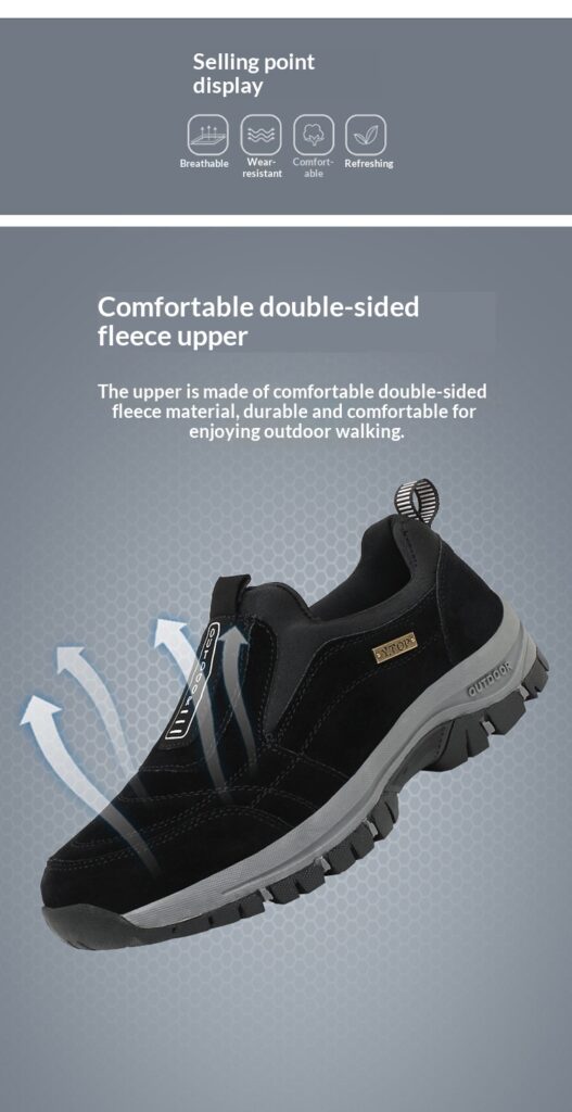 Men's Casual Walking Shoes For Middle-aged And Elderly