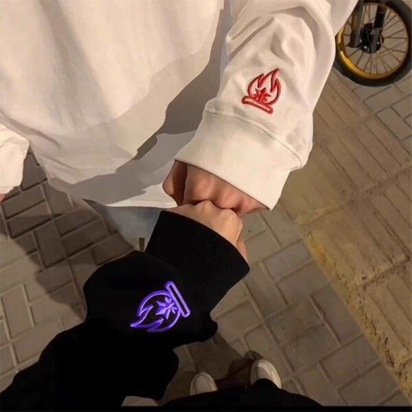 Mainstream Street-style Long-sleeve Base-layer Hoodie - Image 6