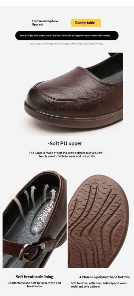 Casual All-match Pumps Soft-soled Womens Shoes
