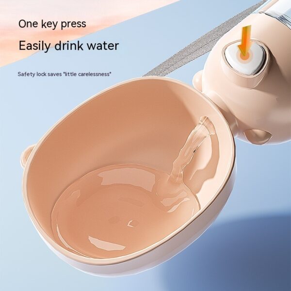 Portable Dog Water Bottle Food And Water Container For Pet Pets Feeder Bowl Outdoor Travel Drinking Bowls Water Dispenser - Image 4