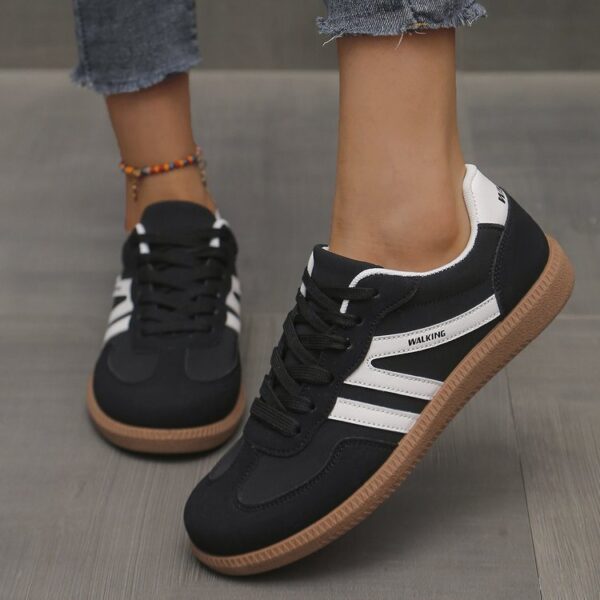 European And American-style Retro Color-Block Sneakers - Image 15